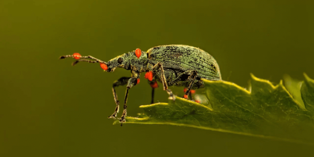 Common cannabis pests affecting plant health.