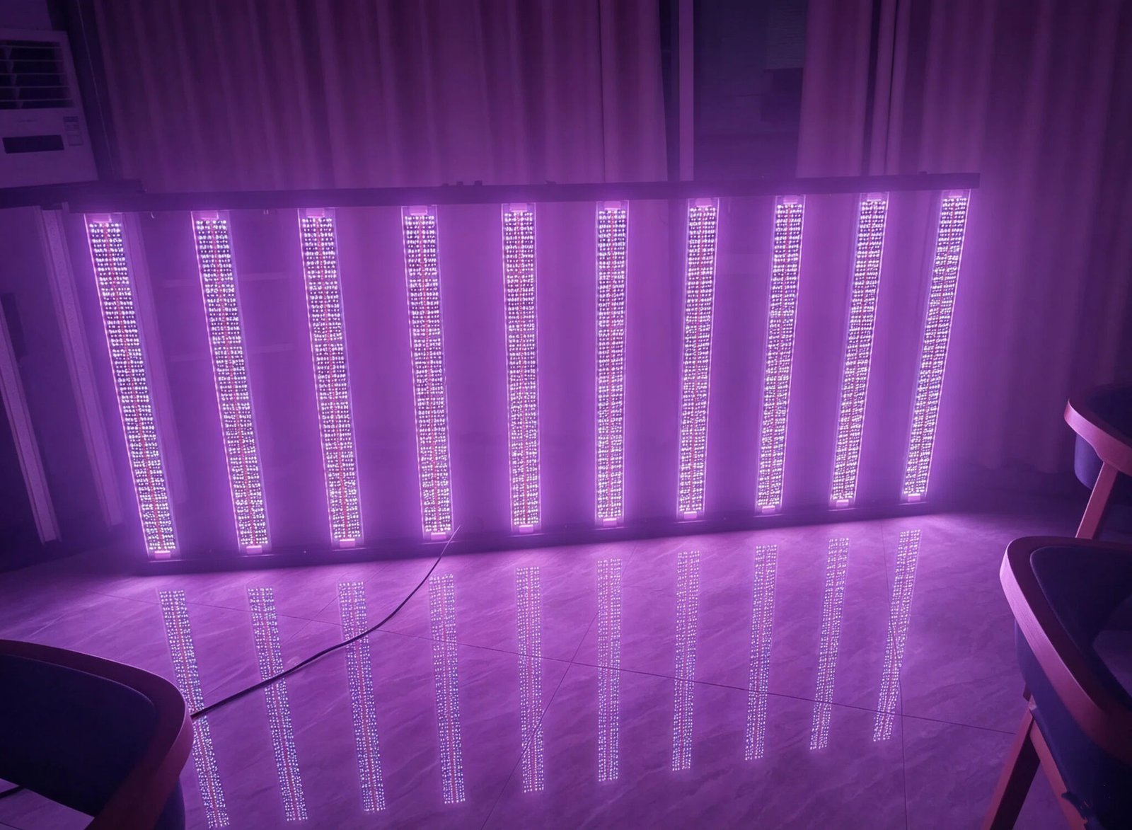 LED Grow Light Performance Testing.
